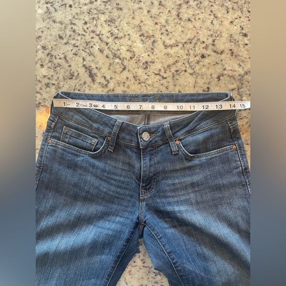 New women’s Mavi Sonja dark wash jeans size 27 x 28 - Picture 3 of 9